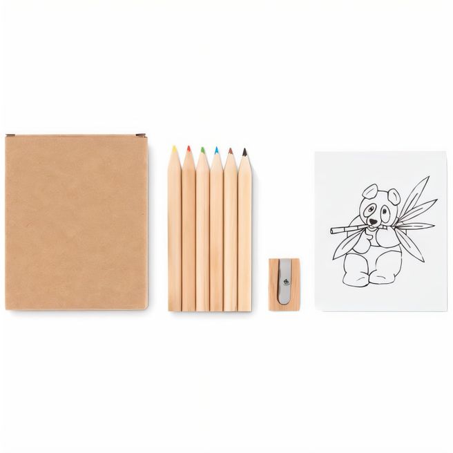 Produktabbildung Mal-Set mit Buntstiften LITTLE VANGOGH Mal-Set mit Buntstiften LITTLE VANGOGH