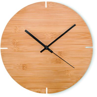 Wanduhr Bambus ESFERE
