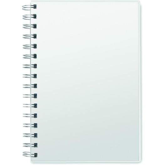 ein weißes notebook mit spiralbindung DIN A5 Notizblock ANOTATE (Bild 1)