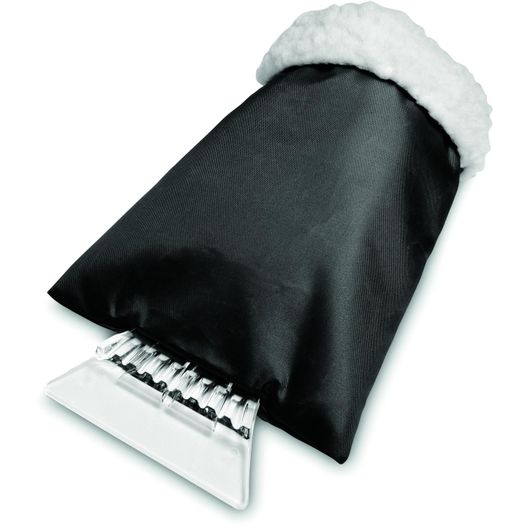 eine schwarze tasche mit einem weißen pelz innen Eiskratzer WARMIX (Bild 1)