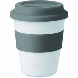 PP Becher mit Silikon-Deckel ASTORIA