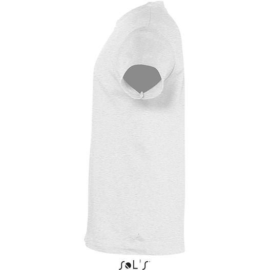 eine weiße kapuze mit einem schwarzen loch in der mitte REGENT KINDERT-SHIRT 150g REGENT KIDS (Bild 1)