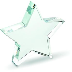 Glas-Pokal Stern STARWARD