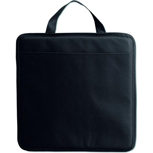 eine schwarze tasche mit einem griff auf einem weißen hintergrund Sitzkissen ENJOW (Bild 1)