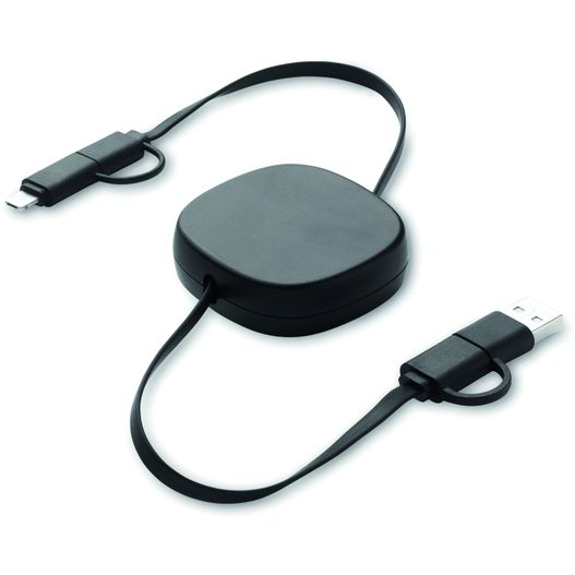 Einziehbares Ladekabel 60W LINEA (Bild 1)