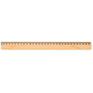 Lineal 30 cm Bambus BARIS