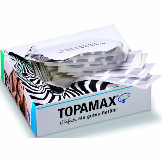 eine schachtel zebras auf einem weißen tisch sitzen 'BigPack groß' Pflasterschachtel mit 50 Pflastern (Bild 1)