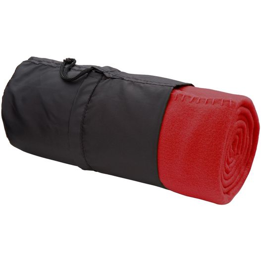 Fleecedecke Basic rot - 120 x 150 cm, 180 g/m² (Bild 1)