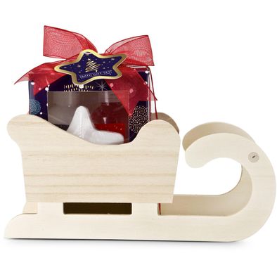 Produktabbildung Wellness-Geschenkset: Großer Winter-Schlitten Wellness-Geschenkset: Großer Winter-Schlitten