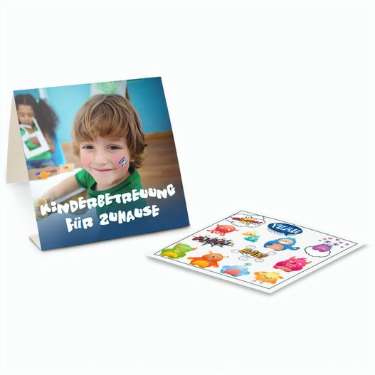 Kirschkernkissen Standard - mit Standardmotiv - 21 x 21 x 2,5 cm (Bild 1)