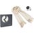 Schal Modena beige - 60 x 180 cm, 230 g/m² (Bild 4)