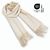 Schal Modena beige - 60 x 180 cm, 230 g/m² (Bild 1)