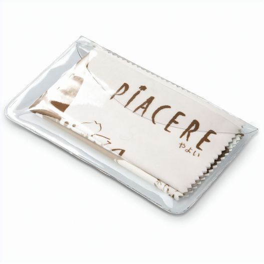 Produktabbildung Brillenputztuch rPET - Mikrofasertuch 18 x 18 cm, in transparentem Schutzetui Brillenputztuch rPET - Mikrofasertuch 18 x 18 cm, in transparentem Schutzetui (Bild 1)