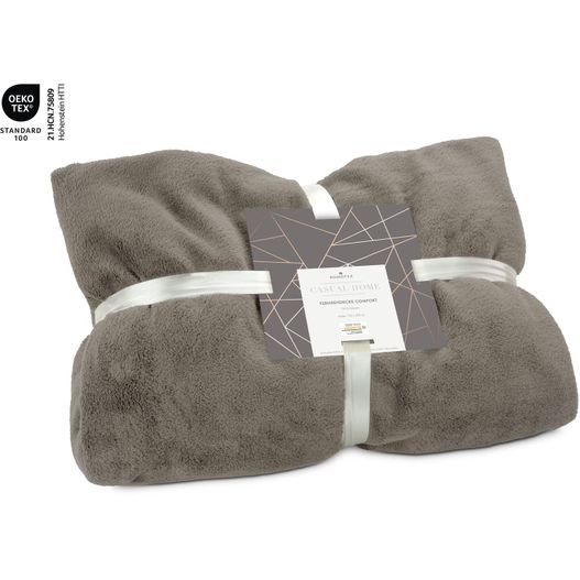 Produktabbildung Fernsehdecke Comfort - Grau-Braun - 150 x 200 cm, 230 g/m² Fernsehdecke Comfort - Grau-Braun - 150 x 200 cm, 230 g/m² (Bild 1)
