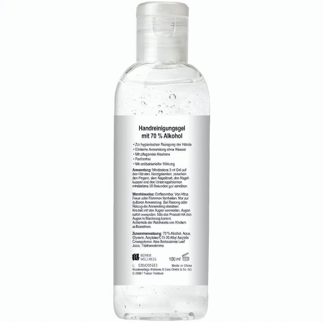 Handreinigungsgel Macht's Rein, 100 ml für Fußballdeutschland-Fans