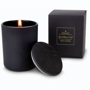 ROMOSCENT® Aromakerze Sparkling Gold, unbedruckt