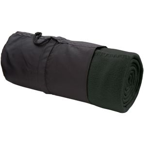 Fleecedecke Basic anthrazit - 120 x 150 cm, 180 g/m²
