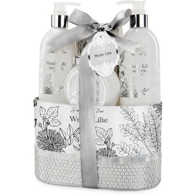 Wellness-Geschenkset: Weiße Lilie