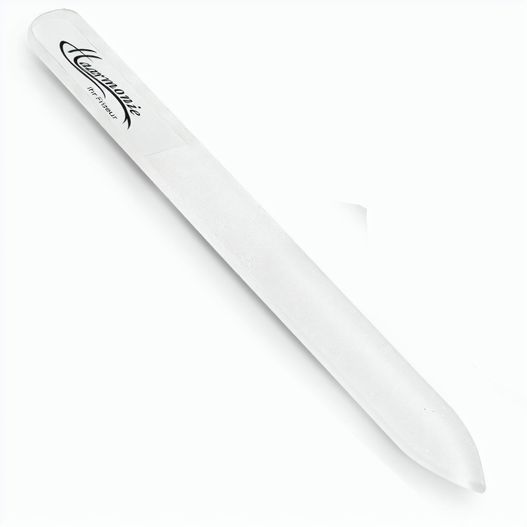 Premium-Glasnagelfeile, geätzt - transparent (Bild 1)