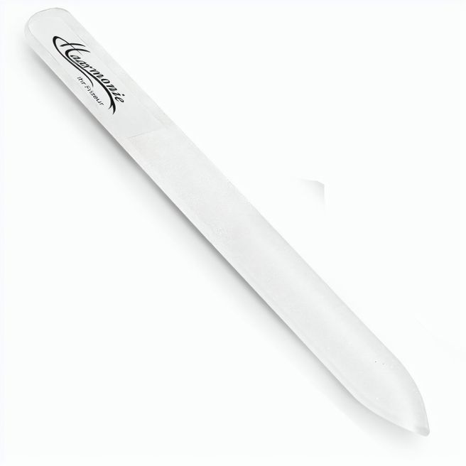 Premium-Glasnagelfeile, geätzt - transparent