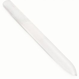 Premium-Glasnagelfeile, geätzt - transparent
