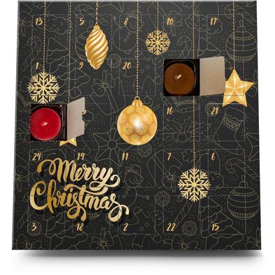 Duftkerzen Adventskalender Merry Christmas