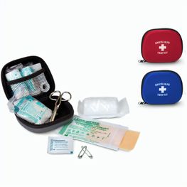 Produktabbildung First Aid Kit grau - Erste Hilfe Set, 12-teilig, deutsche Markenware First Aid Kit grau - Erste Hilfe Set, 12-teilig, deutsche Markenware
