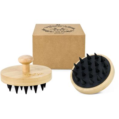 Produktabbildung Massagebürste Scalp, Kopfhautbürste mit Silikonnoppen Massagebürste Scalp, Kopfhautbürste mit Silikonnoppen