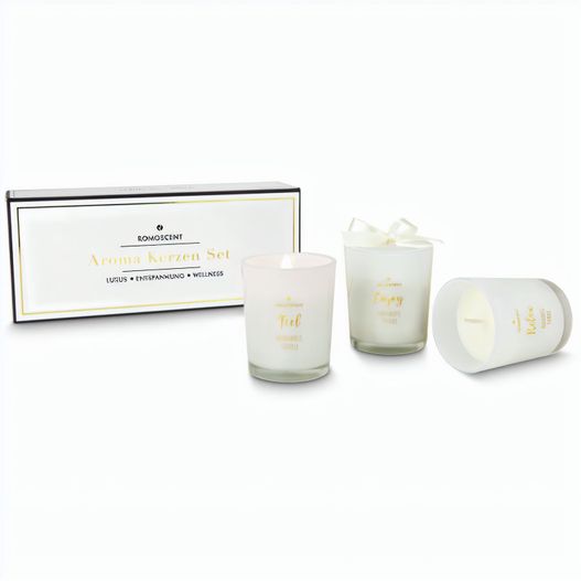 ROMOSCENT® Aromakerzenset Vanille (Bild 1)