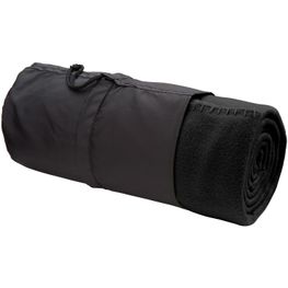 Fleecedecke Basic schwarz - 120 x 150 cm, 180 g/m²