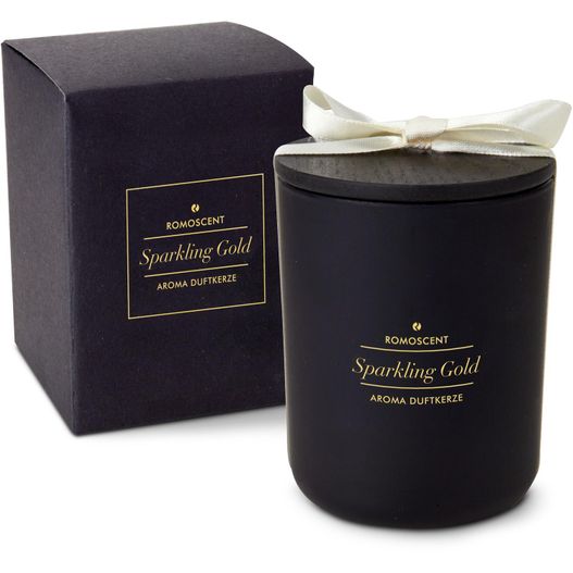 ROMOSCENT® Aromakerze Sparkling Gold (Bild 1)