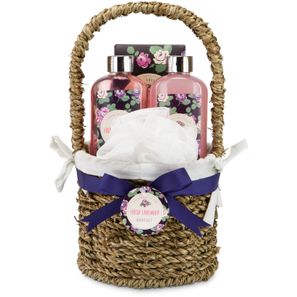 Wellness-Geschenkset: Lavendelkörbchen