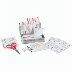 First Aid Box Compact, 27-teilig in Metalldose