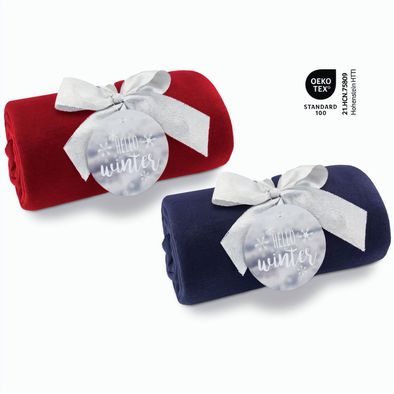 Fleecedecke WINTER SPECIAL - beere - 120 x 150 cm, 180 g/m²