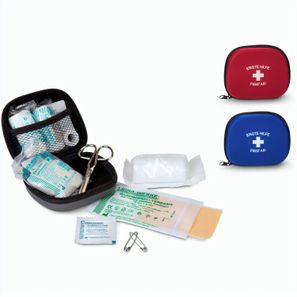 First Aid Kit blau - Erste Hilfe Set, 12-teilig, deutsche Markenware
