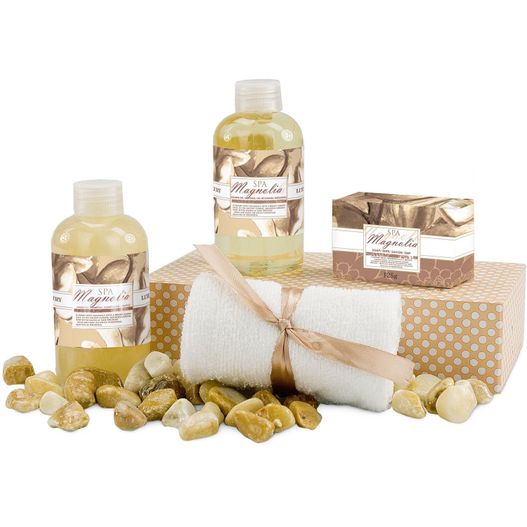 Produktabbildung Wellness-Geschenkset: Magnolia Spa Wellness-Geschenkset: Magnolia Spa (Bild 1)