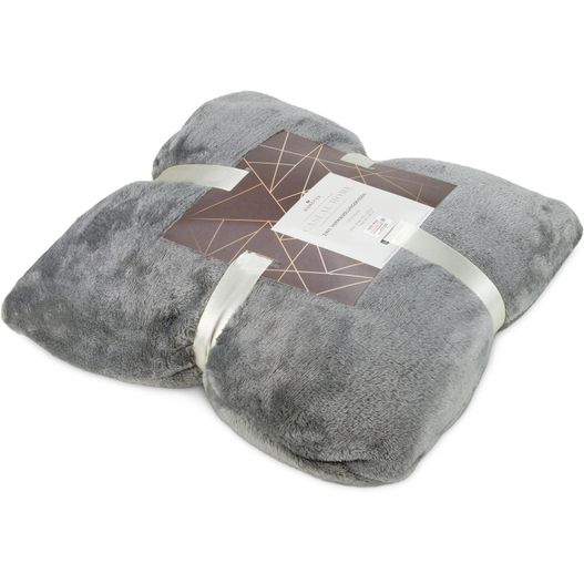 2in1 Verwandlungskissen - grau (Bild 1)