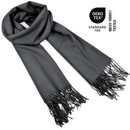 Produktabbildung Schal Modena anthrazit - 60 x 180 cm, 230 g/m² Schal Modena anthrazit - 60 x 180 cm, 230 g/m²