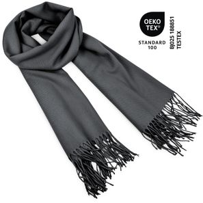 Schal Modena anthrazit - 60 x 180 cm, 230 g/m²