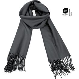 Schal Modena anthrazit - 60 x 180 cm, 230 g/m²