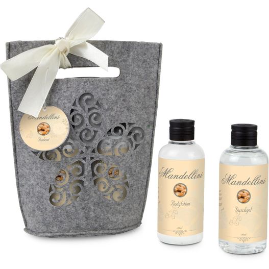Produktabbildung Wellness-Geschenkset: Mandellini Wellness-Geschenkset: Mandellini (Bild 1)