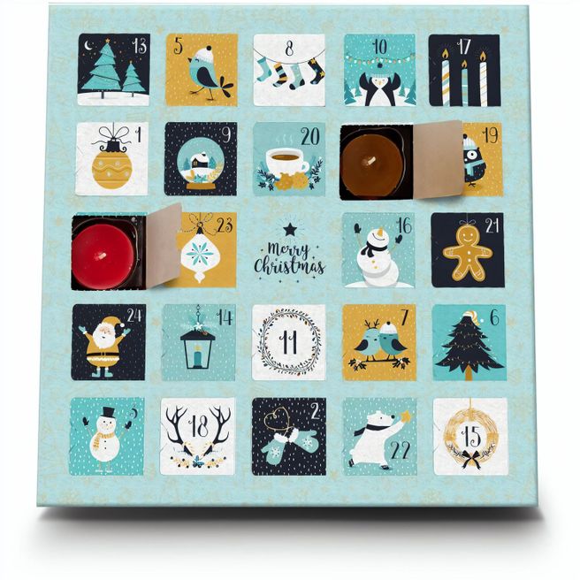 Duftkerzen Adventskalender Charming Christmas Time