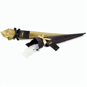 Badesalz Luxury, Duftrichtung Rose, Geschenktüte in Gold, 100 Gramm