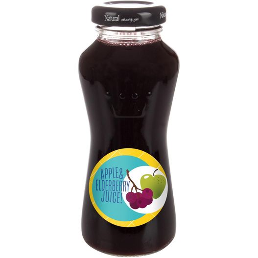 Apfel & Holunderbeeresaft [200 ml] (Bild 1)