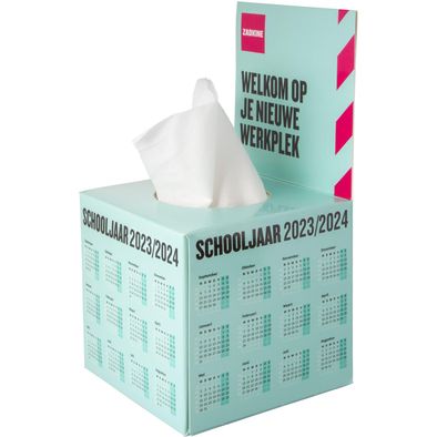 Taschentuchbox mit Klappe