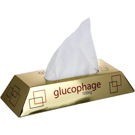 Taschentuchbox Goldbarren (Bild 1)