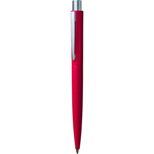 ein roter stift mit einer silbernen spitze auf weißem hintergrund Druckkugelschreiber JAVA (Bild 1)