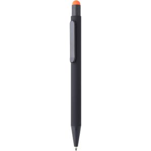 Druckkugelschreiber FLORES Soft & Touch Black