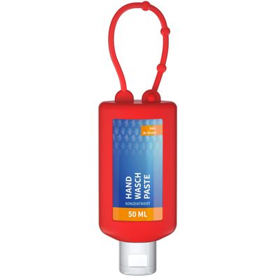 Handwaschpaste, 50 ml Bumper rot, Body Label (R-PET)