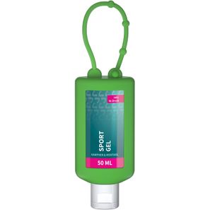Sportgel, 50 ml Bumper grün, Body Label (R-PET)